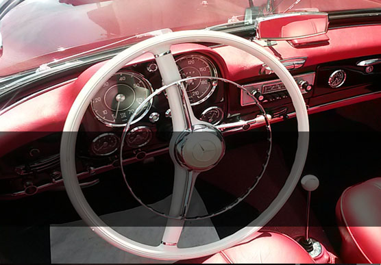 Mercedes Benz Early Model Steeringwheel
